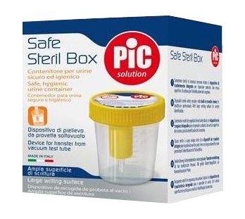 CONTENITORE PIC URINA 100 ML PRELEVAMENTO SOTTOVUOTO - Farmastop