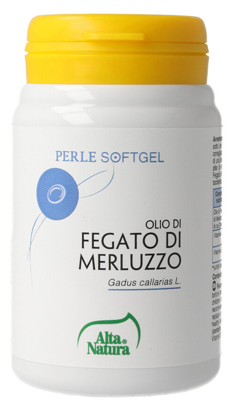 FEGATO DI MERLUZZO 100 PERLE PILLOLIERA 40 G - Farmastop