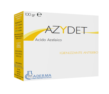 AZYDET SOLIDO SAPONE DETERGENTE VISO CORPO 100 G - Farmastop