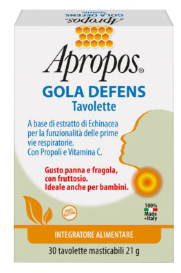 APROPOS GOLA DEFENS 30 TAVOLETTE - Farmastop