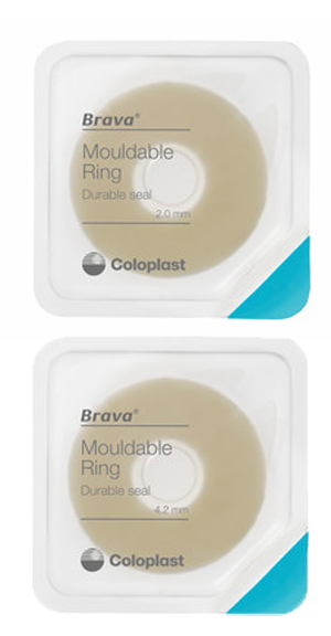 BRAVA ANELLO PLASMABILE DI PASTA NO ALCOL PER STOMIA 4,2MM 10 PEZZI - Farmastop