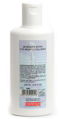 DETERGENTE INTIMO ALL'ARGENTO COLLOIDALE FLACONE 200 ML - Farmastop