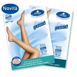 SAUBER CALZA AUTOREGGENTE 140 DENARI MAGLIA MICRORETE NEUTRO BEIGE 2 LINEA CLASSICA - Farmastop