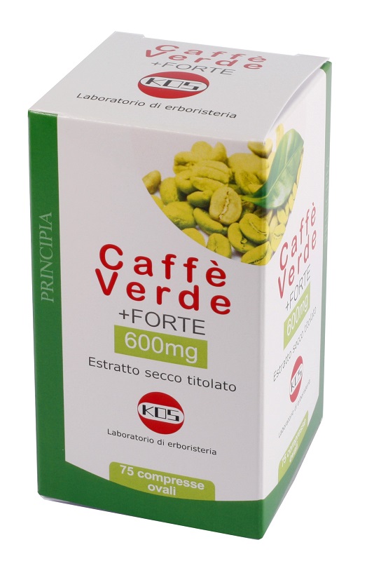 CAFFE' VERDE FORTE 75 COMPRESSE OVALI - Farmastop