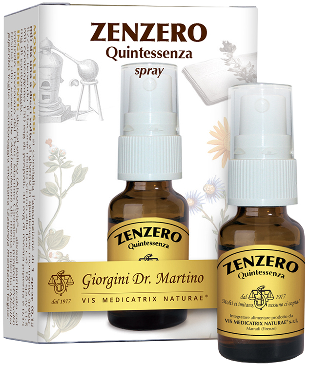 ZENZERO QUINTESSENZA SPRAY 15 ML - Farmastop