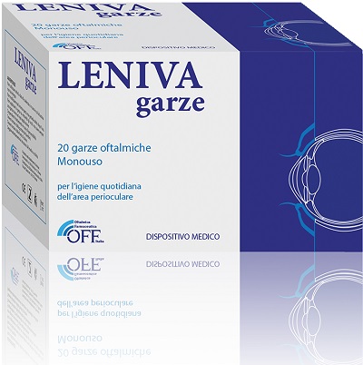 LENIVA GARZE OFTALMICHE 20 PEZZI - Farmastop