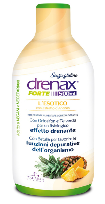 DRENAX FORTE L'ESOTICO CON ESTRATTO D'ANANAS 500 ML - Farmastop