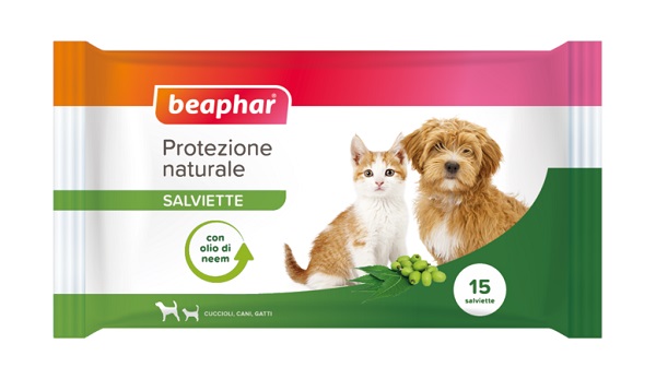 PROTEZIONE NATURALE SALVIETTE AL NEEM 15 PEZZI - Farmastop