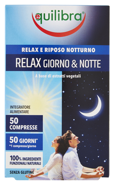 RELAX GIORNO & NOTTE 50 COMPRESSE - Farmastop