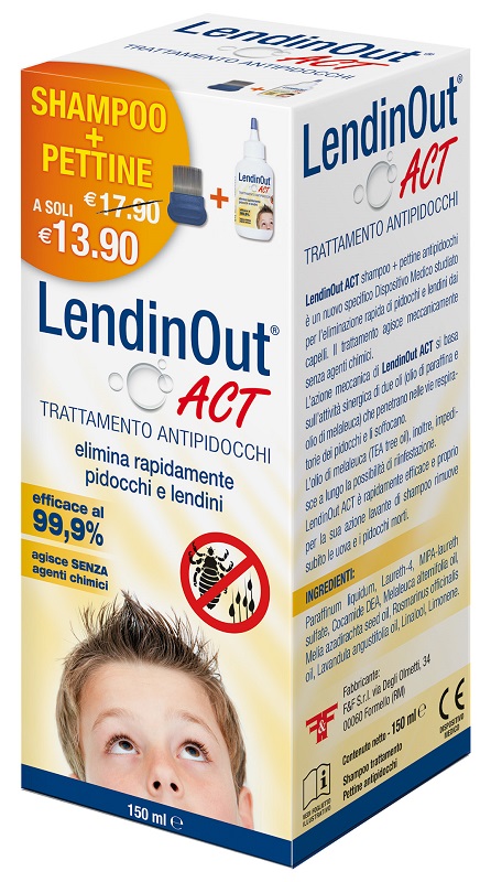 LENDINOUT ACT ANTIPIDOCCHI 150 ML - Farmastop