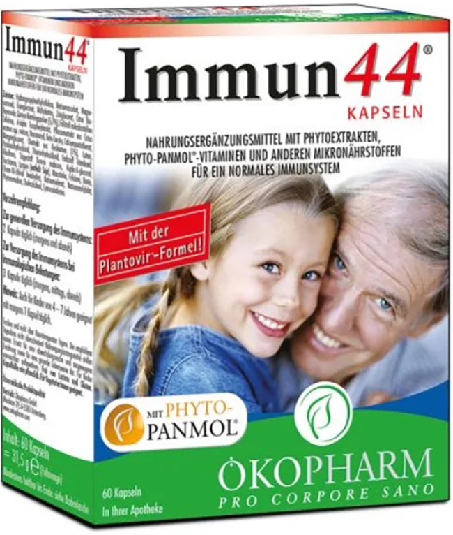 IMMUN 44 60 CAPSULE - Farmastop