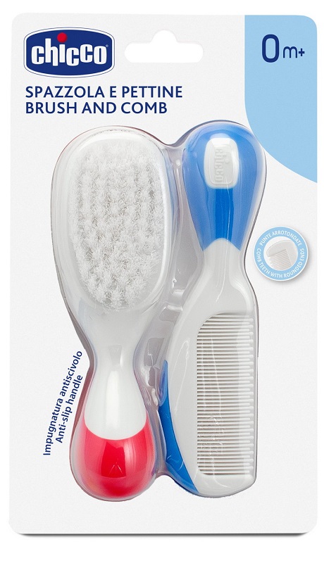 CHICCO SPAZZOLA + PETTINE NYLON - Farmastop