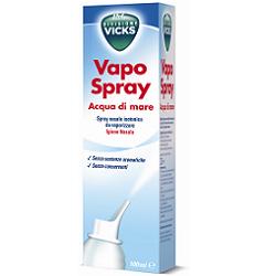 VICKS VAPOSPRAY ACQUA DI MARE ISOTONICO 100 ML - Farmastop