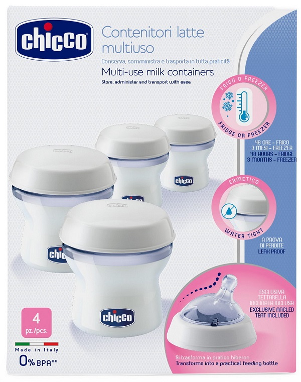 CHICCO CONTENITORE LATTE STEP UP NEW - Farmastop