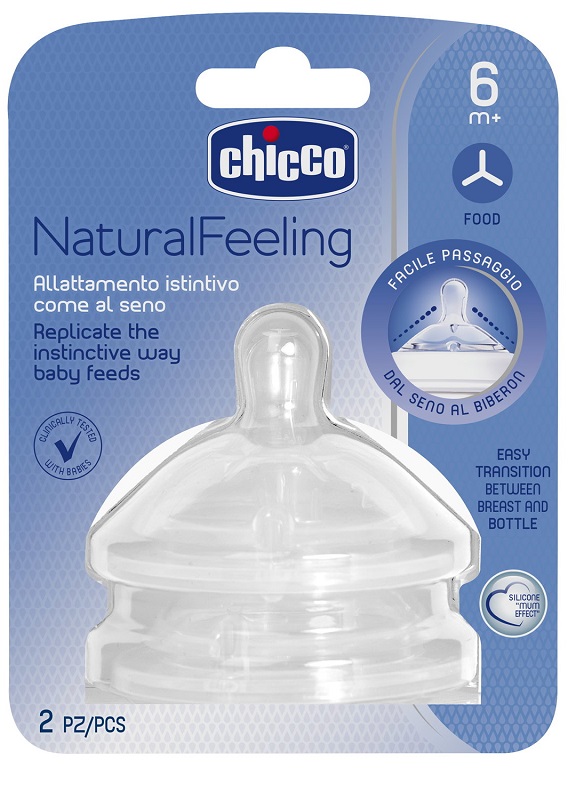 CHICCO TETTARELLA STEPUP NEW 6M+ FLUSSO PAPPA - Farmastop