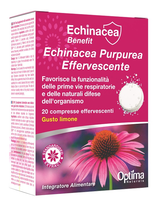 ECHINACEA EFFERVESCENTE 20 COMPRESSE - Farmastop