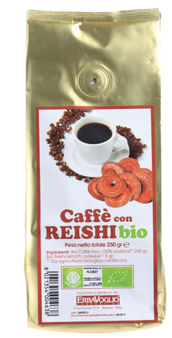 CAFFE' CON REISHI BIO 250 GR - Farmastop