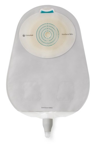 SACCA UROSTOMIA SENSURA MIO SISTEMA A UN PEZZO CON APERTURA ISPEZIONABILE MAXI OPACA 10-45 MM 30 PEZZI - Farmastop