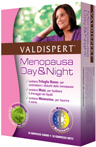 VALDISPERT MENOPAUSA DAY&NIGHT 30+30 COMPRESSE - Farmastop