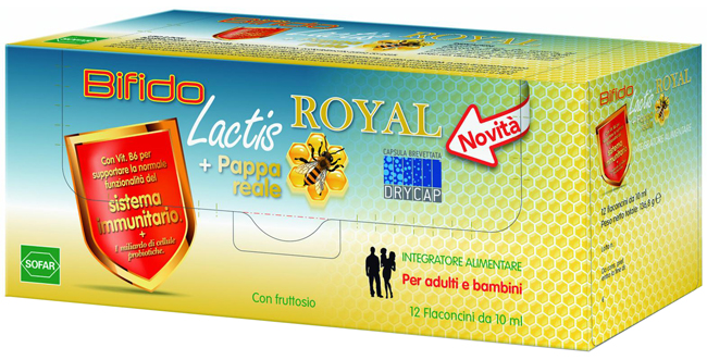 BIFIDOLACTIS ROYAL 12 FLACONCINI 10 ML - Farmastop