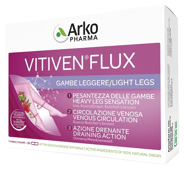 VITIVEN FLUX 30 CAPSULE - Farmastop