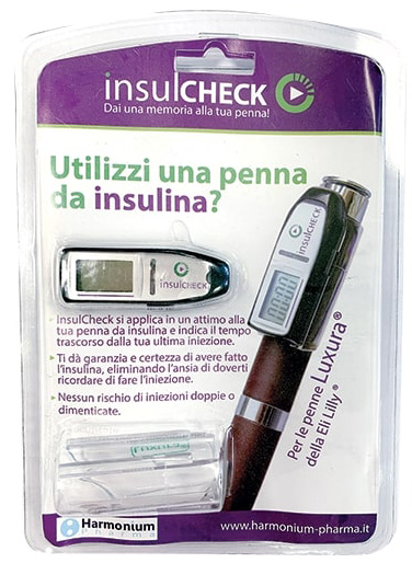 INSULCHECK LUXURA TIMER PER PENNA DA INSULINA - Farmastop