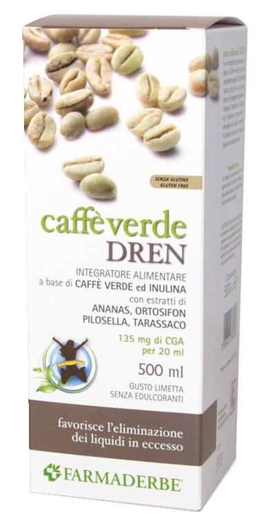 CAFFE' VERDE DRENANTE 500 ML - Farmastop