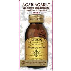 AGAR AGAR T CON FERMENTI LATTICI E CLOROFILLA 180 PASTIGLIE - Farmastop