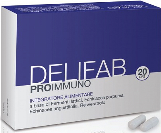 DELIFAB PROIMMUNO 20 CAPSULE - Farmastop