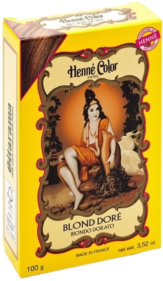 POLVERE HENNE BIONDO DORATO HENNE COLOR POLVERE VEGETALE COLORANTE RIFLESSANTE 100 G - Farmastop