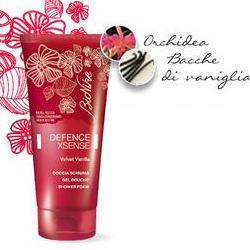 DEFENCE XSENSE DOCCIA SCHIUMA 3 VELVET VANILLA 200 ML - Farmastop