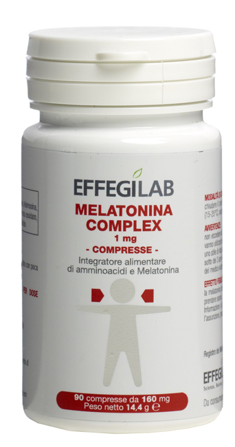 MELATONINA COMPLEX 1MG 90 COMPRESSE - Farmastop
