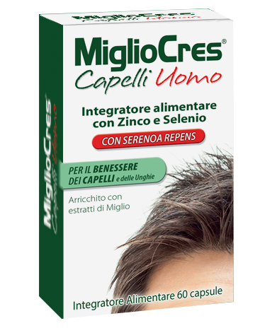MIGLIOCRES UOMO 60 CAPSULE - Farmastop