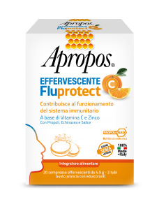 APROPOS FLUPROTECT EFFERVESCENTE C 20 COMPRESSE - Farmastop