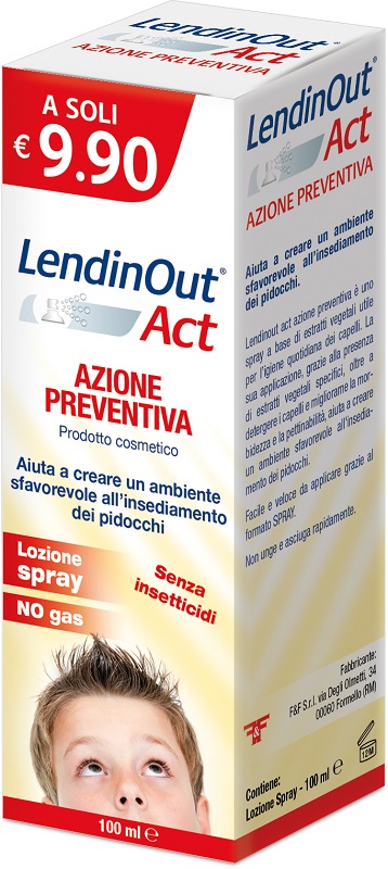 LENDINOUT ACT AZIONE PREVENTIVA SPRAY - Farmastop