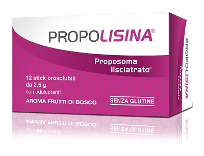 PROPOLISINA FRUTTI DI BOSCO 12 STICK OROSOLUBILI - Farmastop
