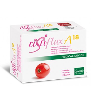 POLVERE ORALE CISTIFLUX A 18 14 BUSTE - Farmastop