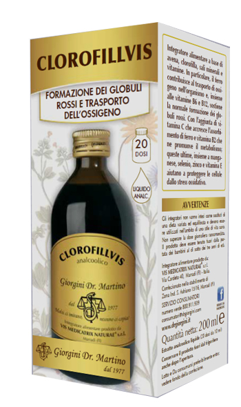 CLOROFILLVIS LIQUIDO ANALCOLICO 200 ML - Farmastop