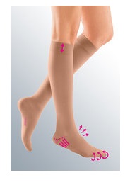 AUTOREGGENTE CORTA MEDIVEN PLUS K1 BEIGE 6 ARTICOLO 105 - Farmastop