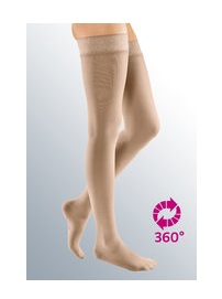MEDIVEN PLUS/2 COSCIA AUTOREGGENTE CORTA 199 BEIGE 4 - Farmastop