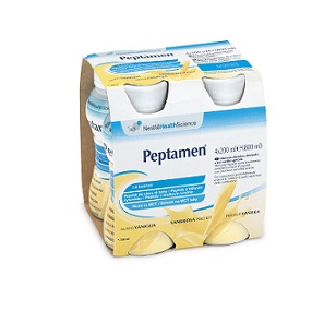 PEPTAMEN VANIGLIA 4 X 200 ML - Farmastop