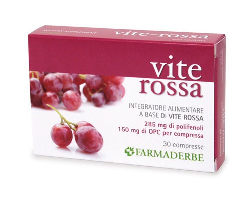 VITE ROSSA 30 COMPRESSE - Farmastop
