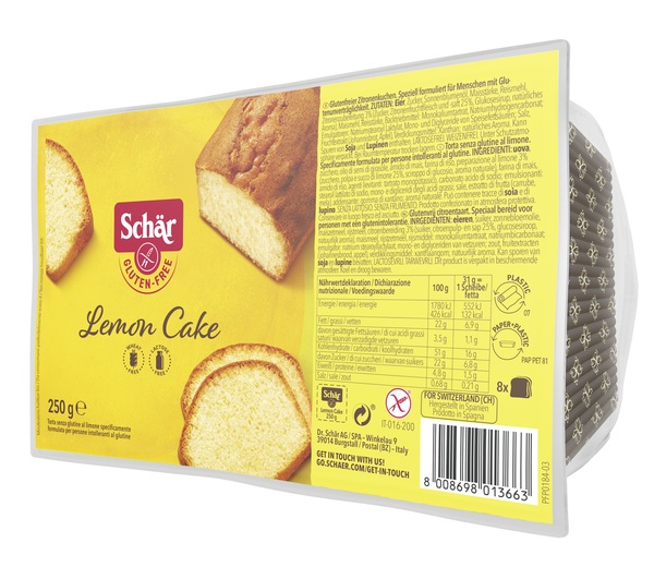SCHAR LEMON CAKE 250 G - Farmastop