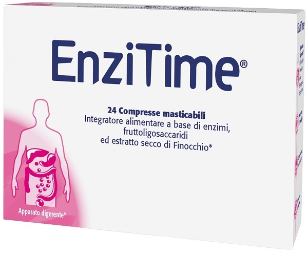 ENZITIME 24 COMPRESSE MASTICABILI - Farmastop