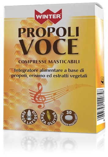 WINTER PROPOLI VOCE 30 COMPRESSE MASTICABILI - Farmastop