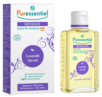 PURESSENTIEL OLIO MASSAGGIO BIO RILASSANTE - Farmastop