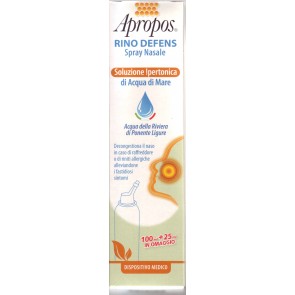 APROPOS RINO DEFENS SOLUZIONE IPERTONICA 125 ML - Farmastop