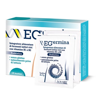 EGERMINA GRANULATO 10 BUSTINE 2 G - Farmastop