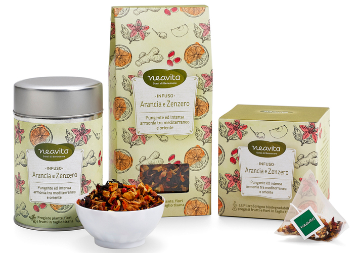 FILTROSCRIGNO ARANCIA ZENZERO - Farmastop