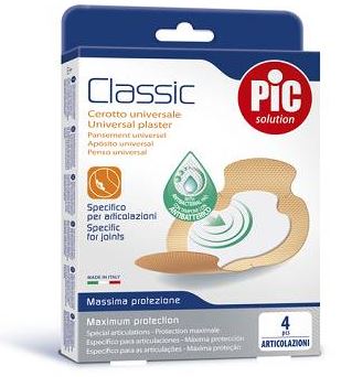 CEROTTO PIC CLASSIC ARTICOLAZIONI ANTIBATTERICO 4 PEZZI - Farmastop